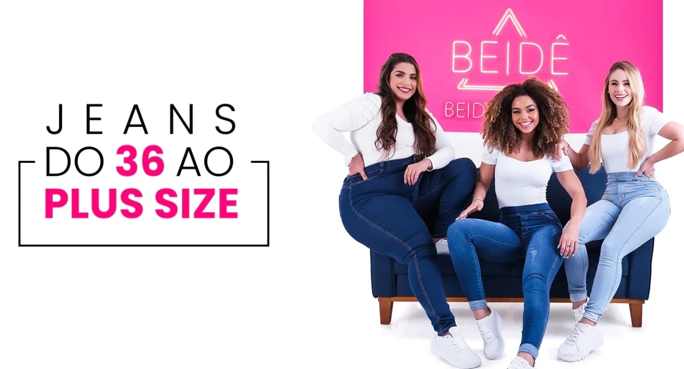 Banner de BEIDÊ — Jeans Plus Size