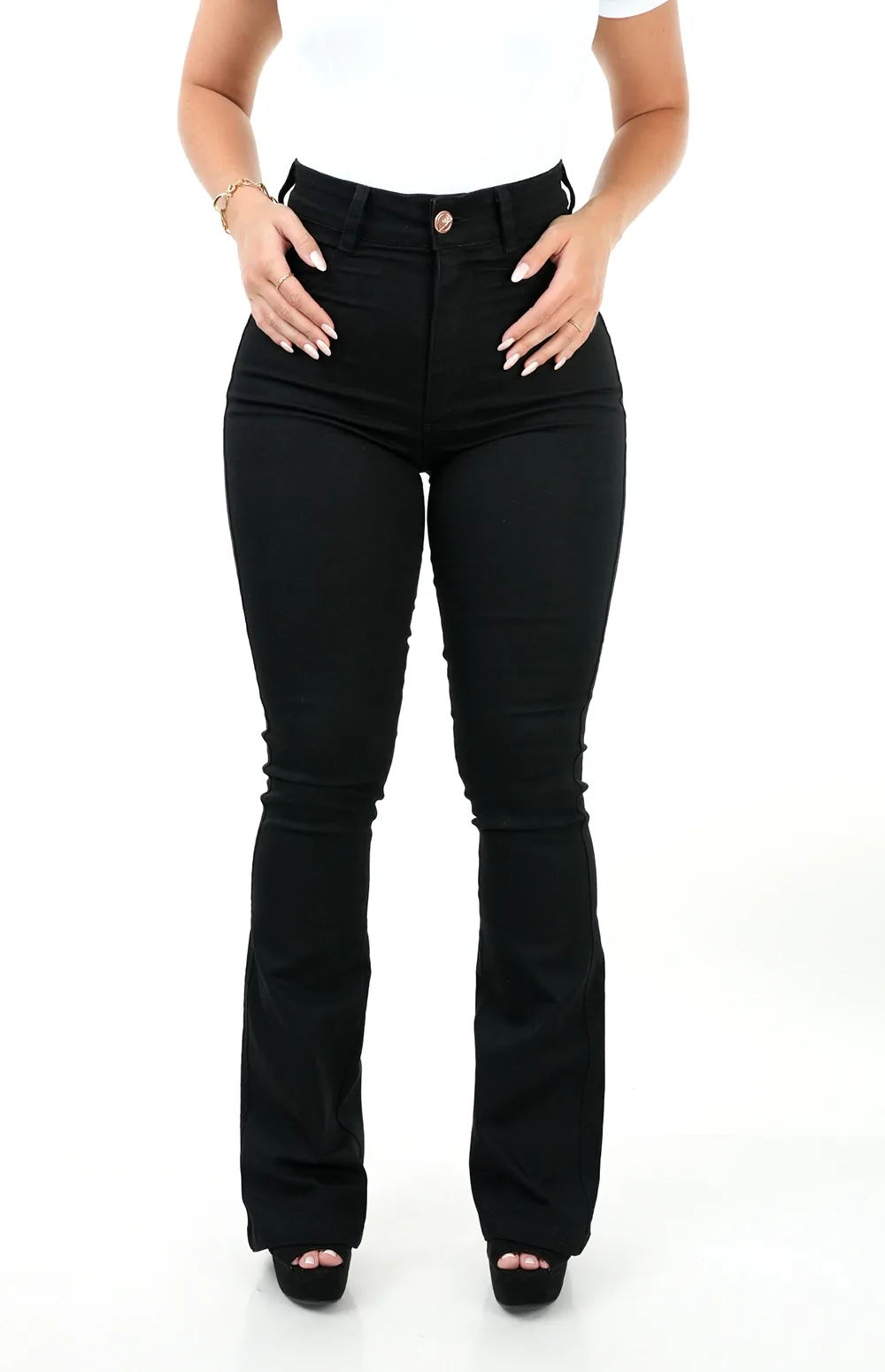 CALÇA FEMININA - WIDE LEG VERDE