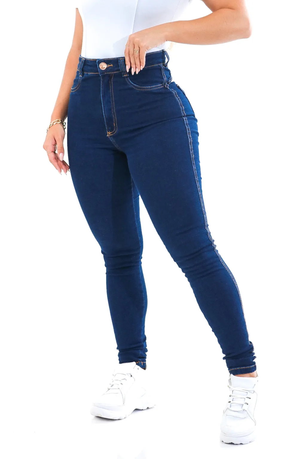 Calça Jeans Feminina - Básica UP Blue