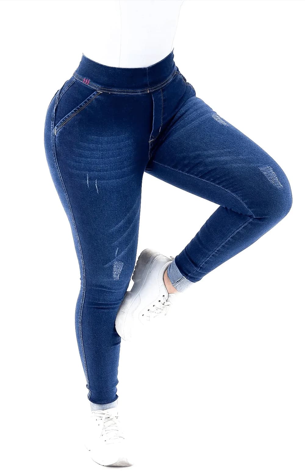 CALÇA JEANS PARA BAIXINHAS PLUS SIZE - FLARE PRETA INTENSE