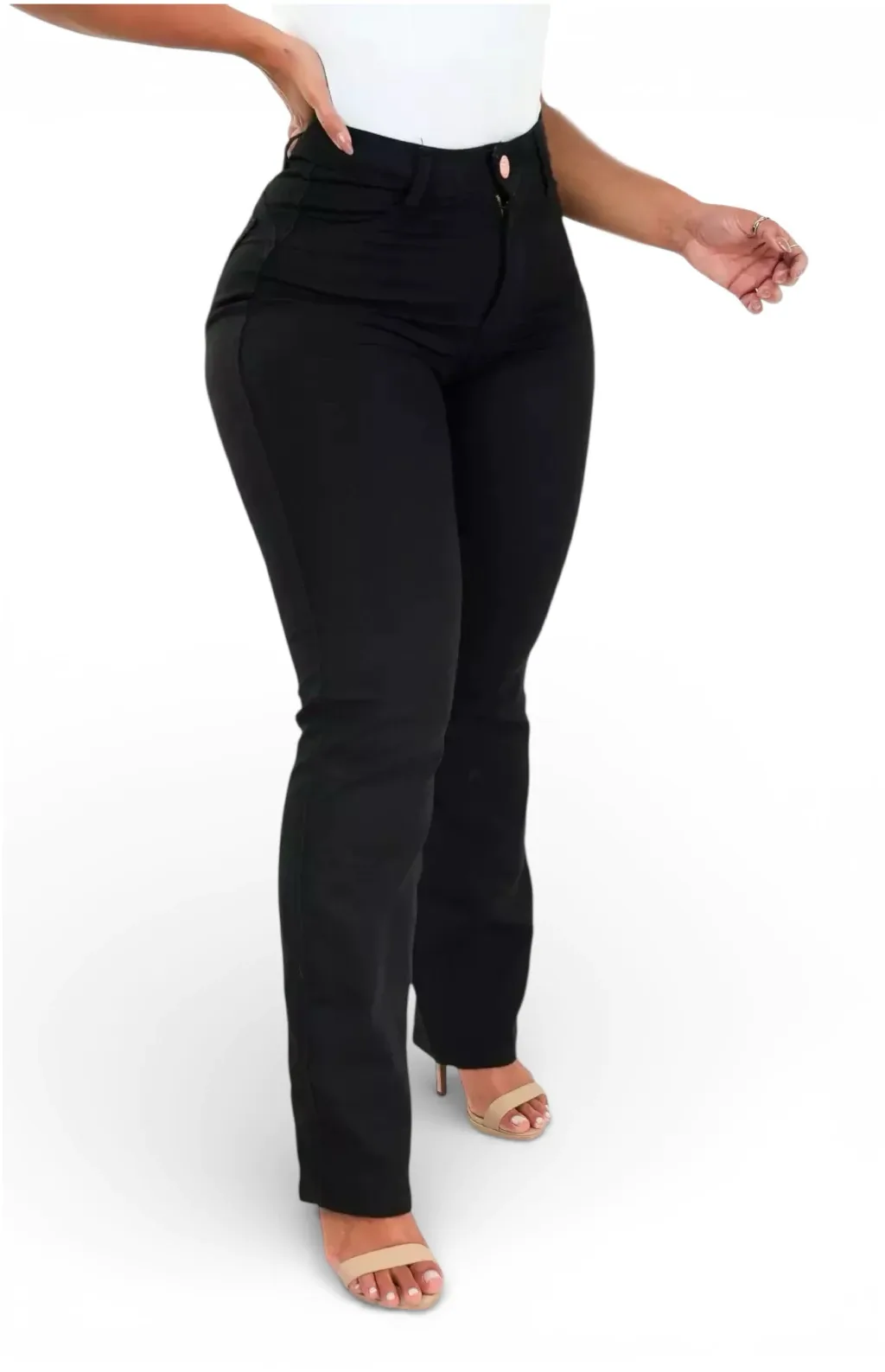 CALÇA JEANS PARA BAIXINHAS - RETA PRETA INTENSE