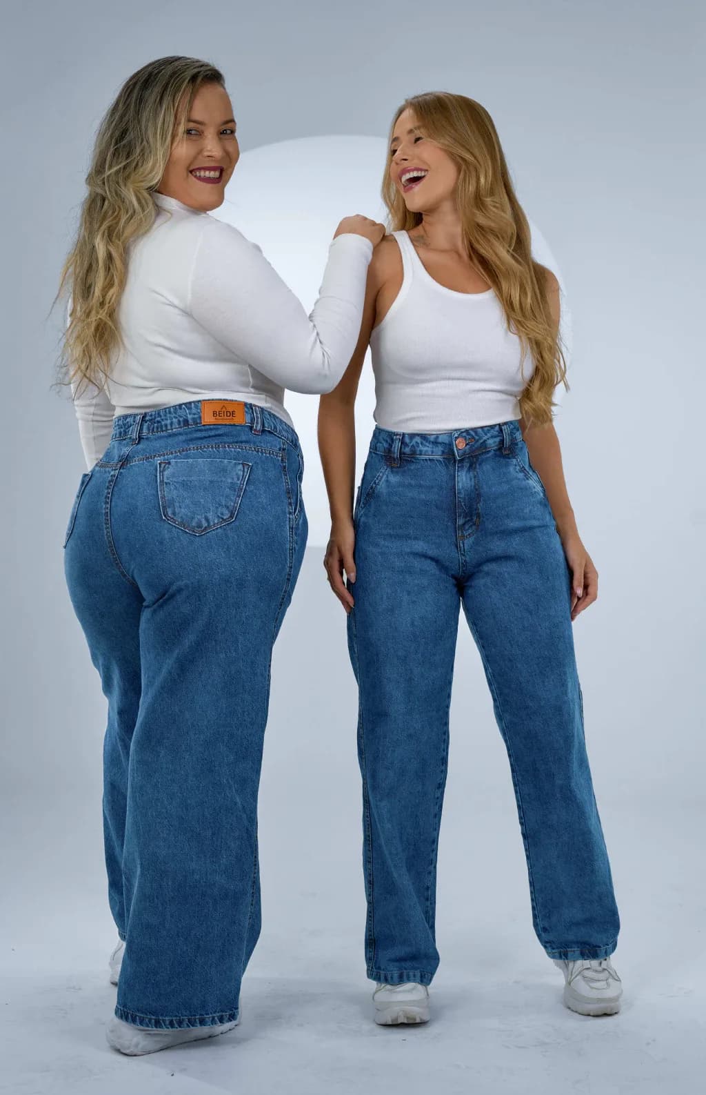 CALÇA JEANS PARA BAIXINHAS - WIDE LEG SLIM OCEANIC