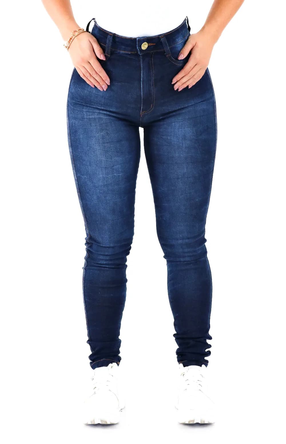 CALÇA JEANS PLUS SIZE - EXTREME POWER COMFY CLÁSSICA
